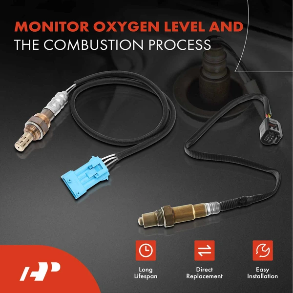 2-Pc Oxygen Sensor Upstream & Downstream 5(Upstream); 4(Downstream)-Pin A-Premium APOS0881