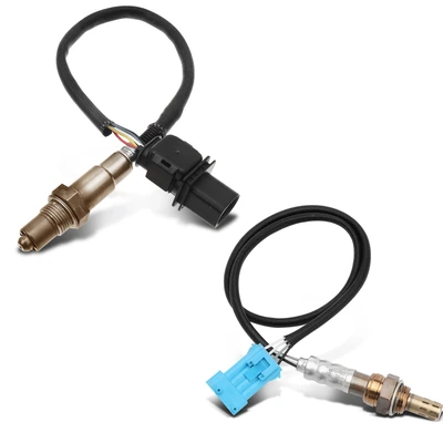2 Pcs Upstream & Downstream O2 Oxygen Sensor