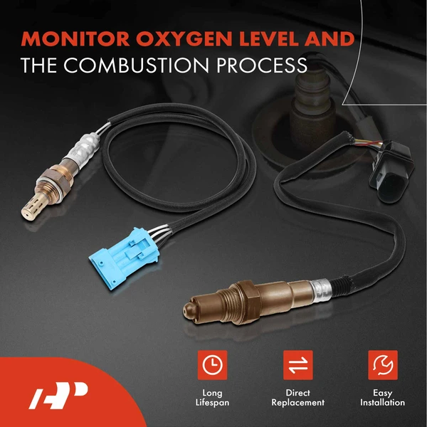 2-Pc Oxygen Sensor Upstream & Downstream 6(Upstream); 4(Downstream)-Pin A-Premium APOS1166
