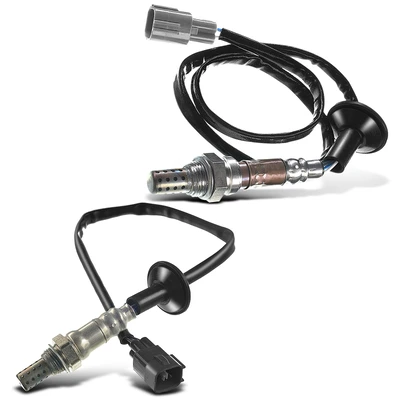 2 Pcs Upstream & Downstream O2 Oxygen Sensor