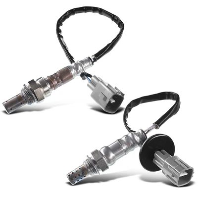 2 Pcs Upstream & Downstream Front O2 Oxygen Sensor