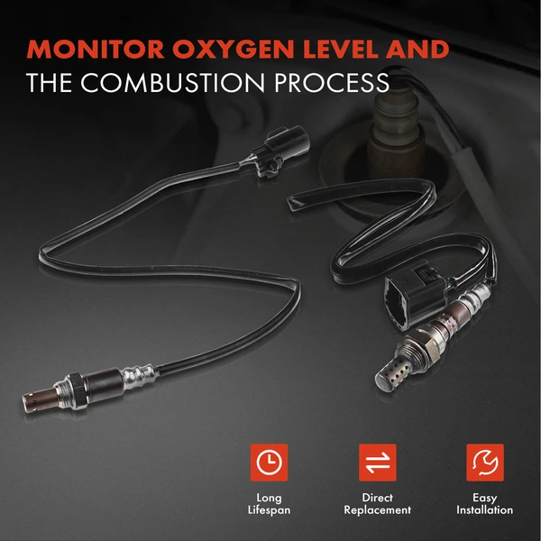 2-Pc Oxygen Sensor Upstream & Downstream 4-Pin A-Premium APOS1574