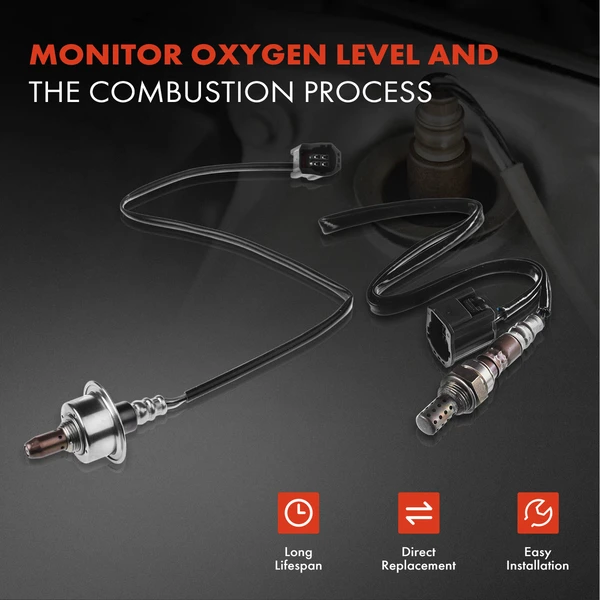 2-Pc Oxygen Sensor Upstream & Downstream 4-Pin A-Premium APOS1575