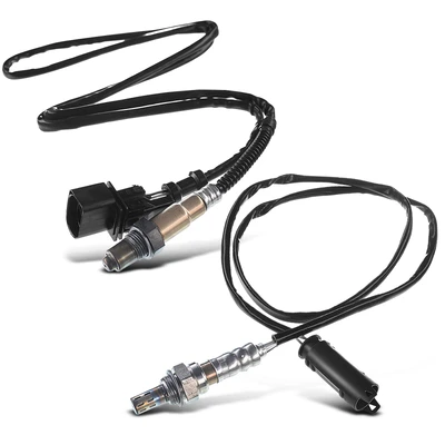2 Pcs Upstream & Downstream O2 Oxygen Sensor