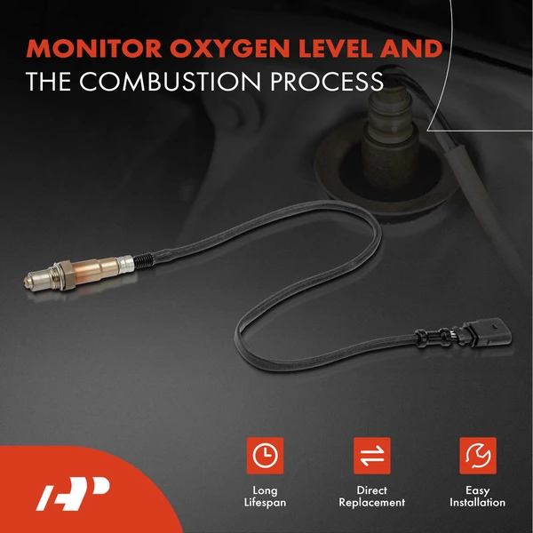 2-Pc Oxygen Sensor 4-Pin A-Premium APOS1173