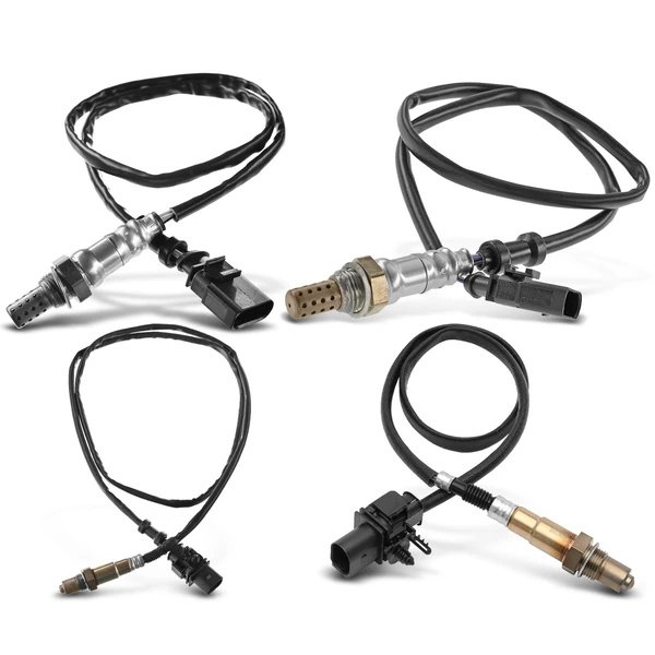 2008 Volkswagen Passat 4-Pc Oxygen Sensor Upstream & Downstream 6(Upstream); 4(Downstream)-Pin A-Premium APOS1174