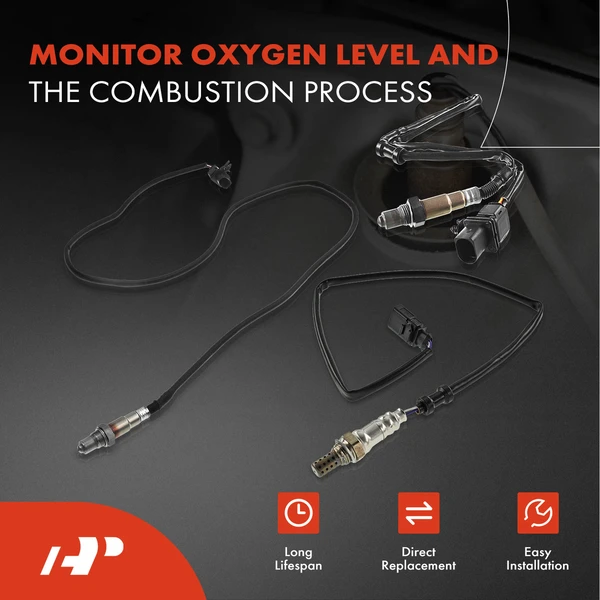 4-Pc Oxygen Sensor Upstream & Downstream 6(Upstream); 4(Downstream)-Pin A-Premium APOS1179