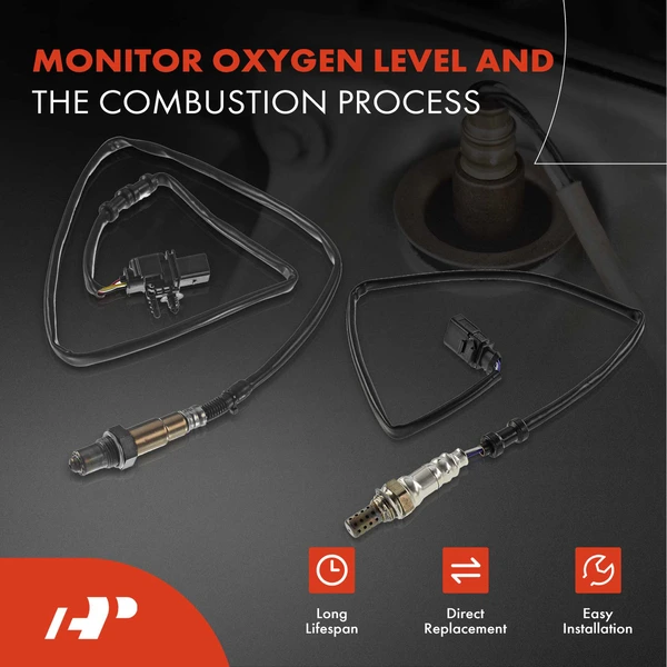 2-Pc Oxygen Sensor 4 + 5-Pin A-Premium APOS1738
