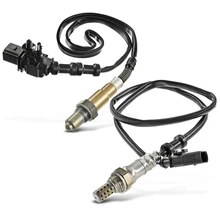 2 Pcs Upstream & Downstream O2 Oxygen Sensor for 2009-2016 Audi A4