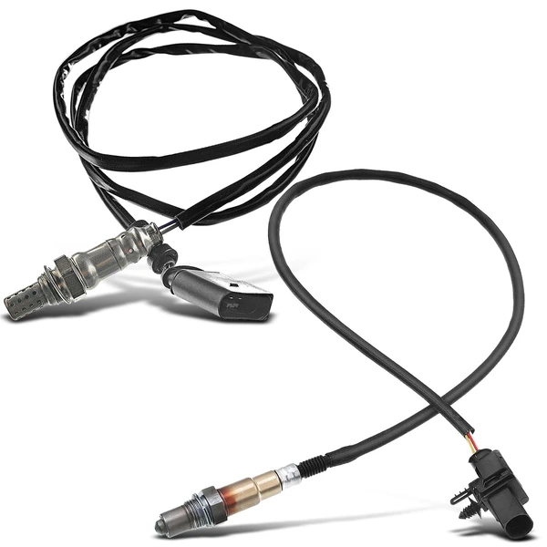 2008-2009 Audi A8 Quattro 2-Pc Oxygen Sensor Upstream & Downstream A-Premium APOS1185