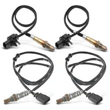 2015 Volkswagen Touareg 4pc Oxygen Sensor Upstream & Downstream 6(Upstream); 4(Downstream)-Pin A-Premium APOS1192