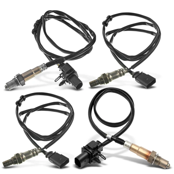 4-Pc Oxygen Sensor Upstream & Downstream 6(Upstream); 4(Downstream)-Pin A-Premium APOS1783