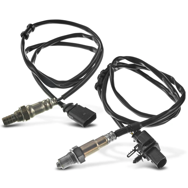 2005-2009 Audi A4 Quattro 2-Pc Oxygen Sensor Upstream & Downstream 6(Upstream); 4(Downstream)-Pin A-Premium APOS1782