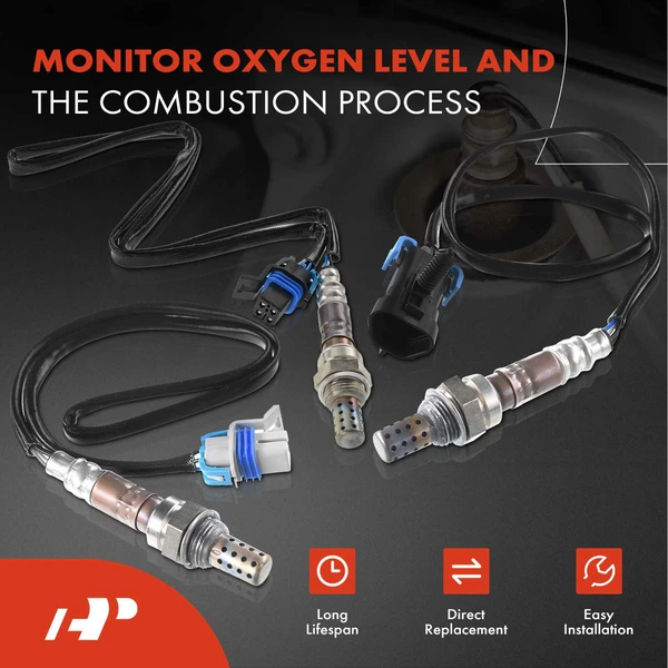 4-Pc Oxygen Sensor Upstream & Downstream 4-Pin A-Premium APOS1703