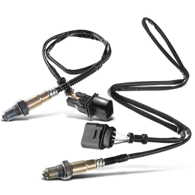 2 Pcs Upstream & Downstream O2 Oxygen Sensor