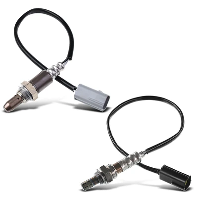 2 Pcs Upstream & Downstream O2 Oxygen Sensor