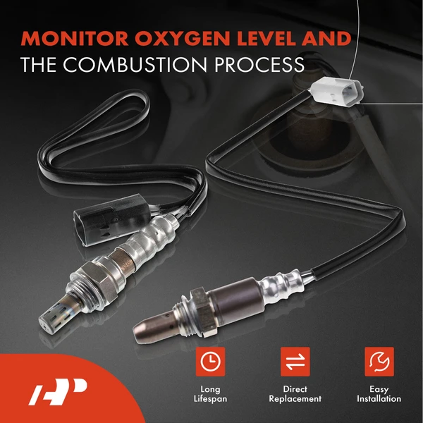 2-Pc Oxygen Sensor Upstream & Downstream 4-Pin A-Premium APOS1802