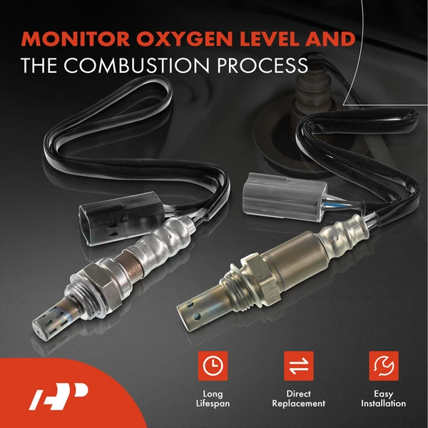 2-Pc Oxygen Sensor 4-Pin A-Premium APOS1776
