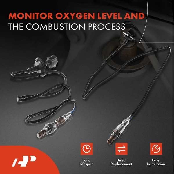 2-Pc Oxygen Sensor Upstream & Downstream 6(Upstream); 4(Downstream)-Pin A-Premium APOS0894