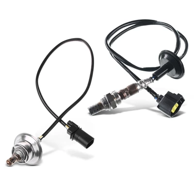 2 Pcs Upstream & Downstream O2 Oxygen Sensor