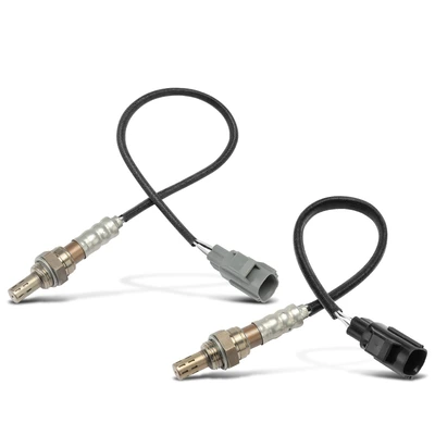 2 Pcs Upstream & Downstream O2 Oxygen Sensor