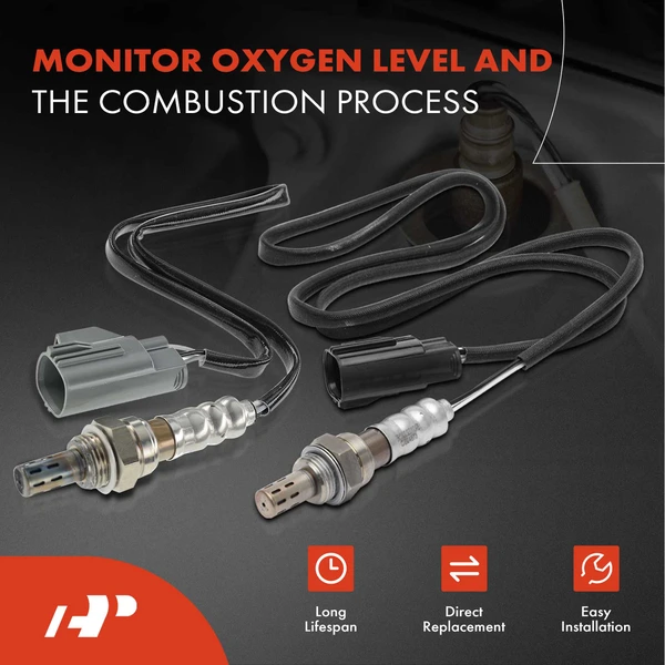 2-Pc Oxygen Sensor Upstream & Downstream 4-Pin A-Premium APOS1760