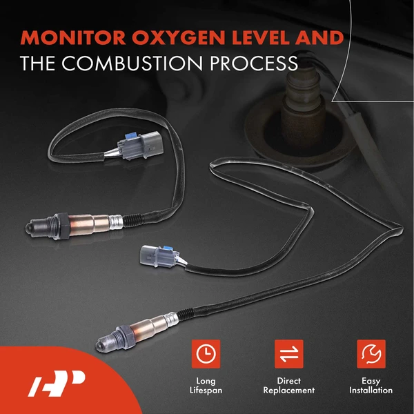 2-Pc Oxygen Sensor Upstream & Downstream 4-Pin A-Premium APOS1205