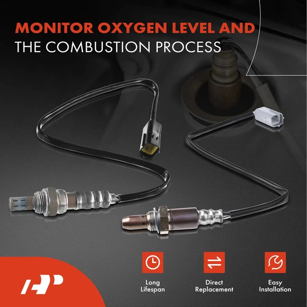 2-Pc Oxygen Sensor 4-Pin A-Premium APOS1202