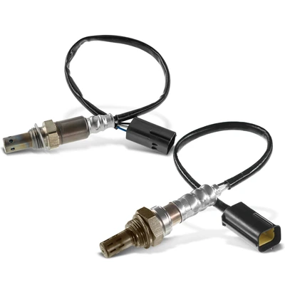 2 Pcs Upstream & Downstream Front O2 Oxygen Sensor