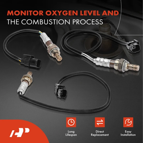 4-Pc Oxygen Sensor Upstream & Downstream 4 + 6-Pin A-Premium APOS1207