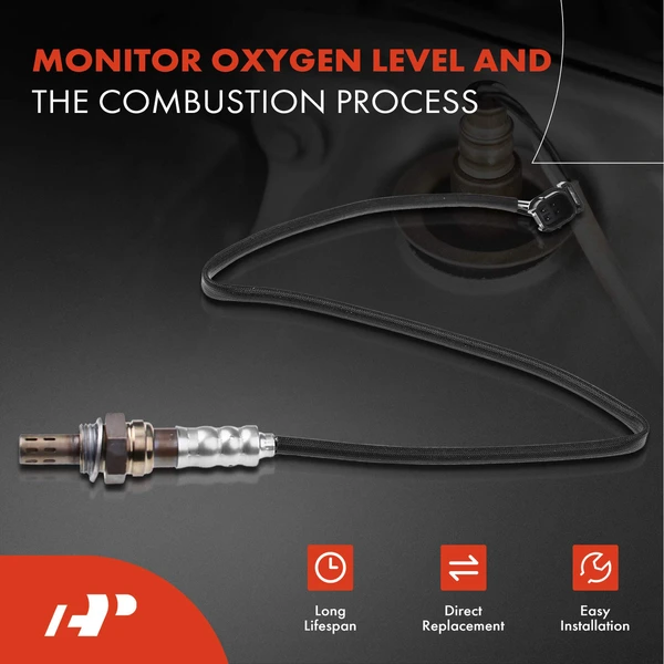 2-Pc Oxygen Sensor Downstream Front & Rear 4-Pin A-Premium APOS1208