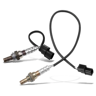 2 Pcs Downstream Front & Rear O2 Oxygen Sensor