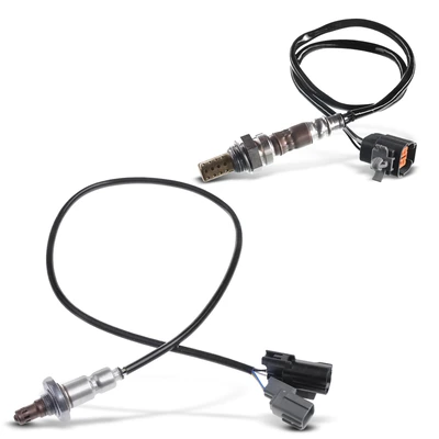 2 Pcs Upstream & Downstream O2 Oxygen Sensor