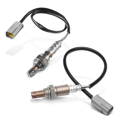 2 Pcs Upstream & Downstream O2 Oxygen Sensor