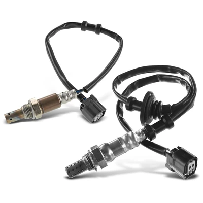 2 Pcs Upstream & Downstream O2 Oxygen Sensor