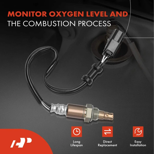 2-Pc Oxygen Sensor Upstream & Downstream 4-Pin A-Premium APOS1762