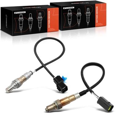 2 Pcs Upstream & Downstream O2 Oxygen Sensor