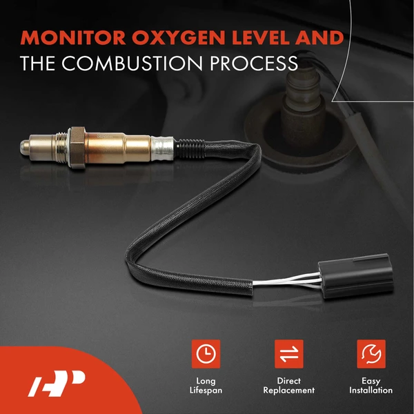 2-Pc Oxygen Sensor Upstream & Downstream 4-Pin A-Premium APOS0908