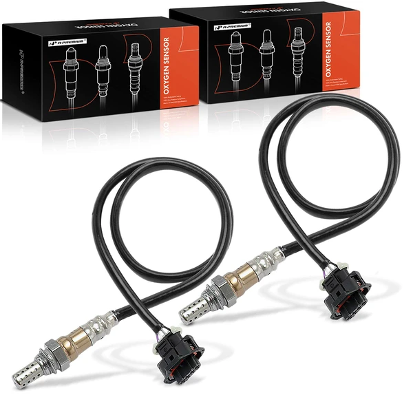 2-Pc Oxygen Sensor Downstream Driver & Passenger 4-Pin A-Premium APOS1750