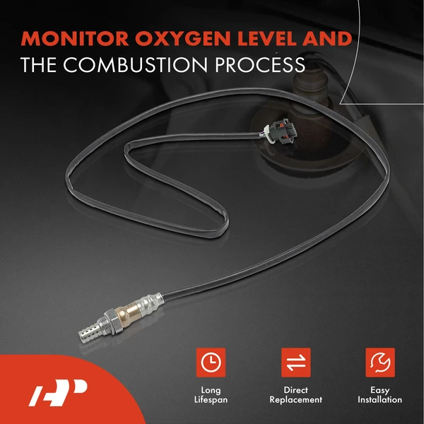 2-Pc Oxygen Sensor Downstream Driver & Passenger 4-Pin A-Premium APOS1750