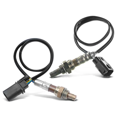 2 Pcs Upstream & Downstream O2 Oxygen Sensor