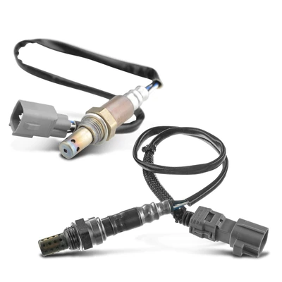 2 Pcs Upstream & Downstream O2 Oxygen Sensor