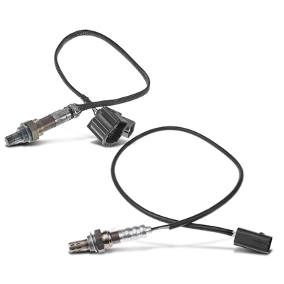 2 Pcs Upstream & Downstream O2 Oxygen Sensor
