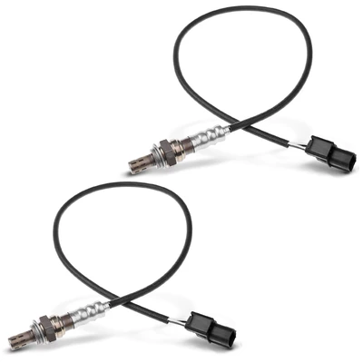 2 Pcs Downstream Front & Rear O2 Oxygen Sensor