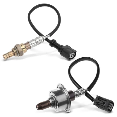 2 Pcs Upstream & Downstream O2 Oxygen Sensor