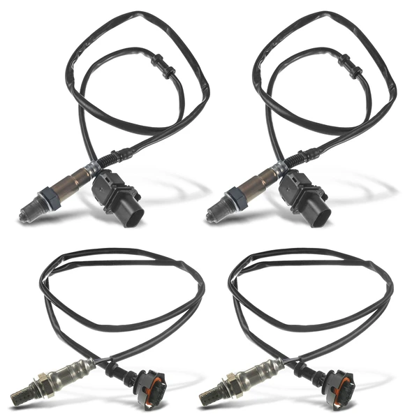 4-Pc Oxygen Sensor Upstream & Downstream 8 + 6-Pin A-Premium APOS1596