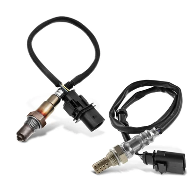 2 Pcs Upstream & Downstream O2 Oxygen Sensor