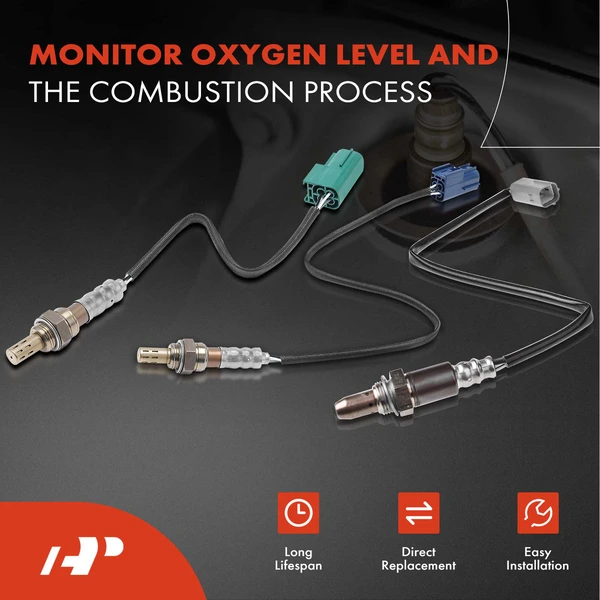 4-Pc Oxygen Sensor Upstream & Downstream 4-Pin A-Premium APOS0915