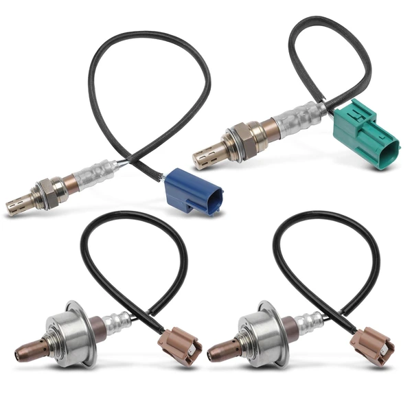 4-Pc Oxygen Sensor Upstream & Downstream 4-Pin A-Premium APOS1233