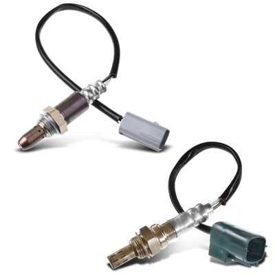 2 Pcs Upstream & Downstream O2 Oxygen Sensor